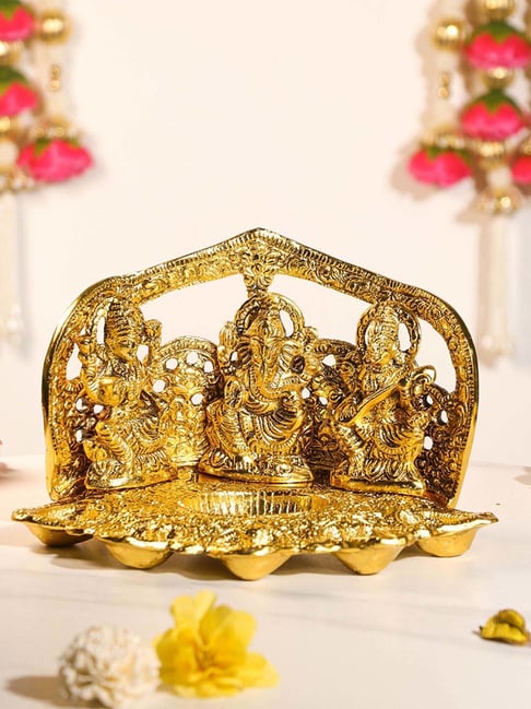 Art Street Gold Aluminium Idol Pack of 1-picture-27