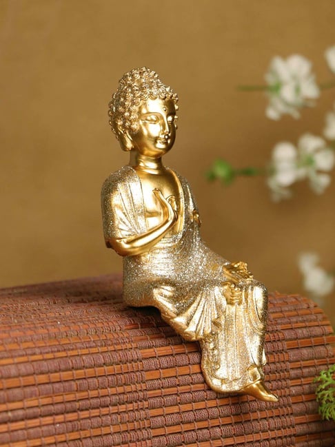 Art Street Golden Resin Idol Pack of 1