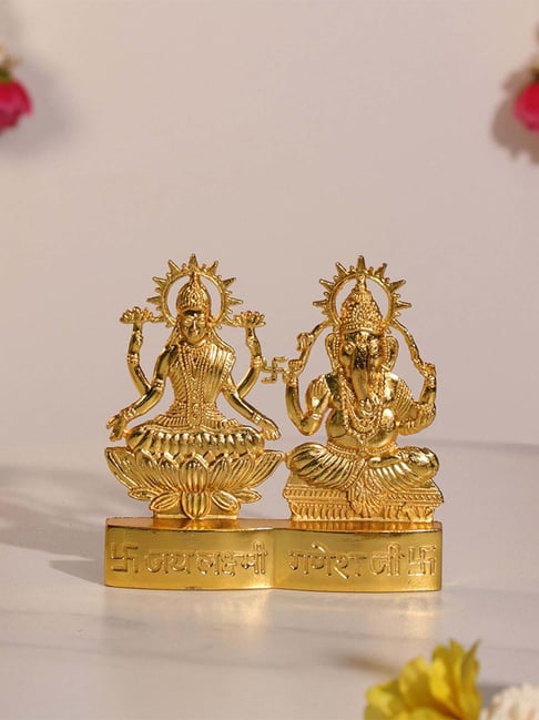 Art Street Gold Aluminium Idol Pack of 1