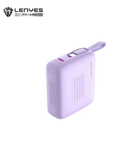 Lenyes PX169D 10000mAh 22.5W PD Power Bank (Purple)