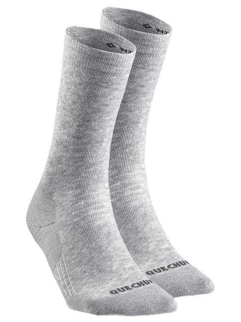 Quechua by Decathlon Mixed Winter Hiking Socks SH100 Mid Grey (Size - UK 12-14/EU 47-50)-picture-26