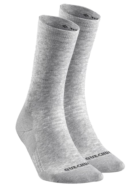 Quechua by Decathlon Mixed Winter Hiking Socks SH100 Mid Grey (Size - UK 8.5-11/EU 43-46)-picture-12