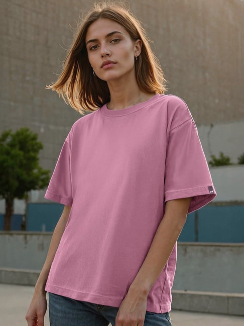 Bewakoof Women's Purple T-Shirt-picture-36