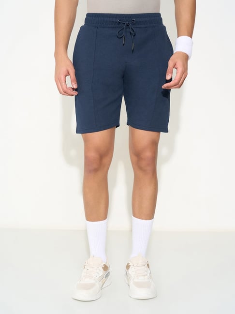 Ajile By Pantaloons Blue Regular Fit Sports Shorts-picture-47