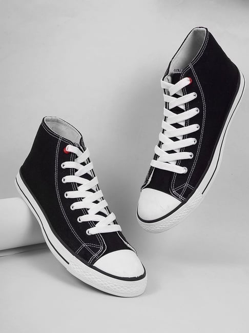 Hoversoul Men's Nova Hi Dark Denim Sneakers-picture-22