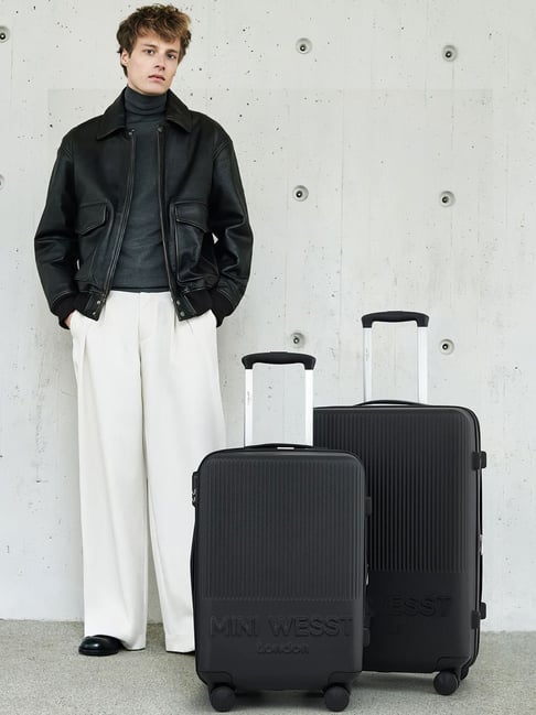 MINI WESST Black Trolley Bag - Pack of 2-picture-43