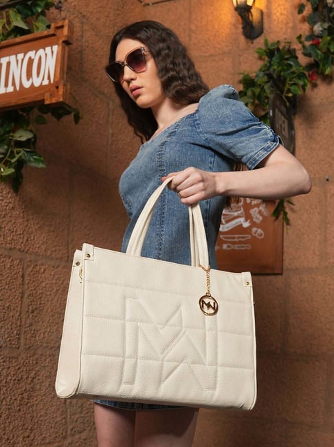 MINI WESST White Logo Handbag-picture-11