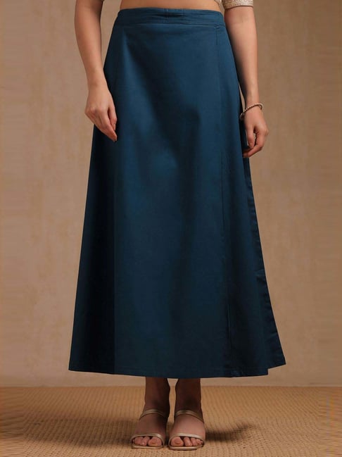 Soch Blue Cotton Regular Fit Petticoat-picture-44