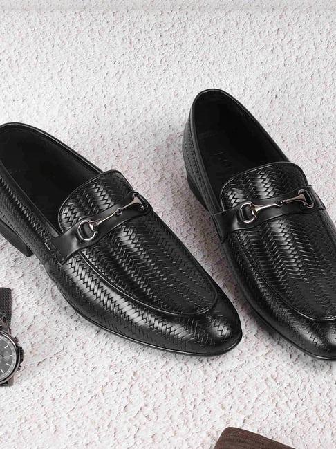 Mochi Black Loafers-picture-18