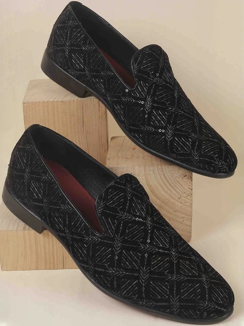 Mochi Black Loafers-picture-22