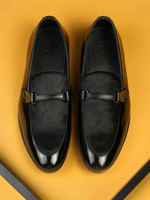 Mochi Black Loafers-picture-28