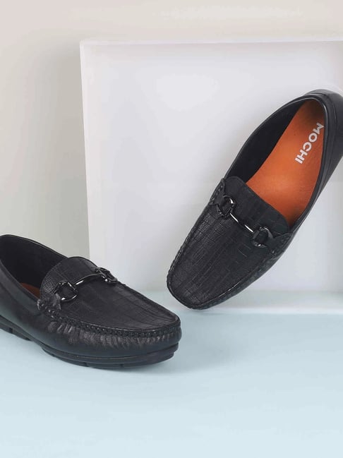 Mochi Black Loafers-picture-25