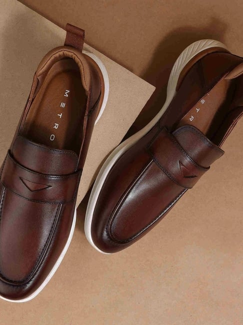 Metro Tan Loafers