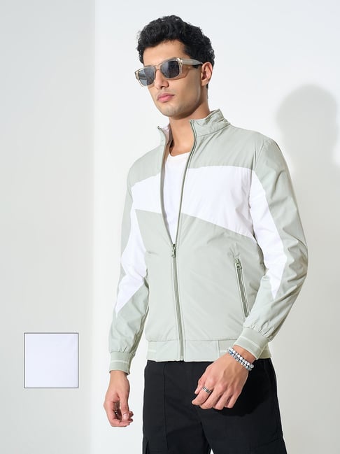 7 Alt By Pantaloons Blue Surf Regular Fit Reversible Jacket-picture-28