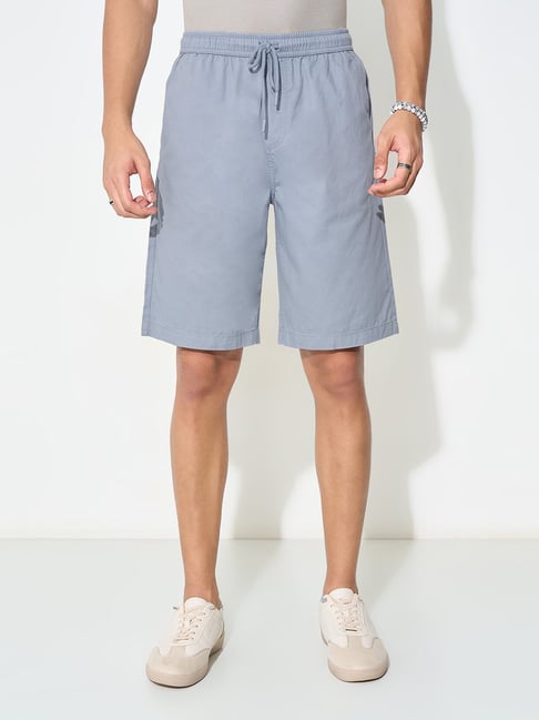 7 Alt By Pantaloons Quarry Cotton Relaxed Fit Shorts