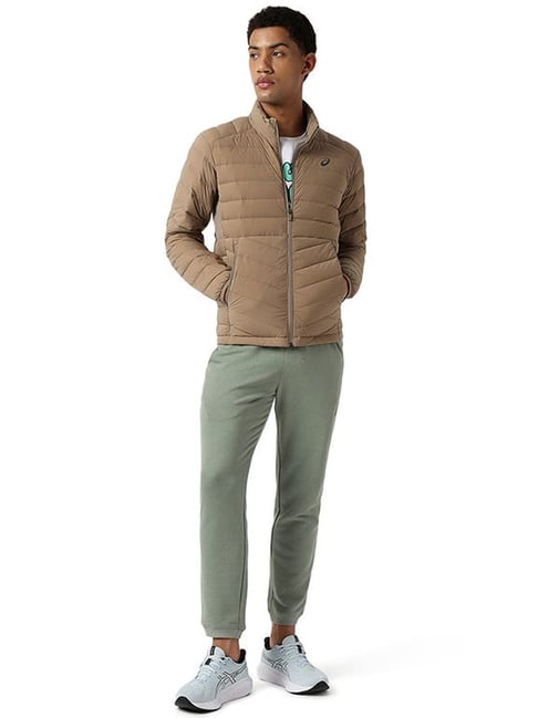 Asics Brown Regular Fit Sports Jacket