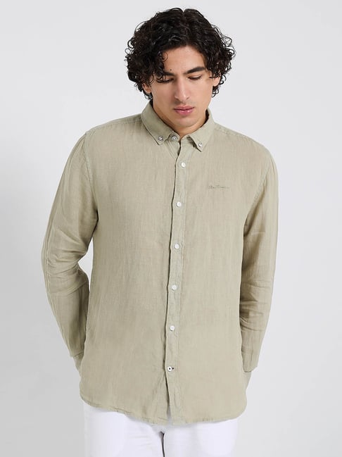 Ben Sherman Grey Classic Lightweight Regular Fit Shirt