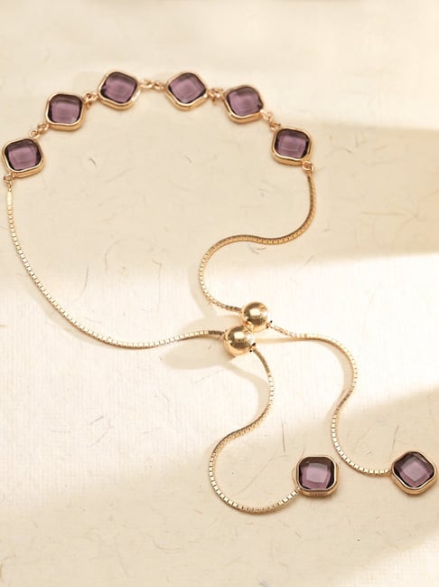 litestyle by png P.N.Gadgil Jewellers 18k (750) Yellow Gold Viola Radiance Flexible Bracelet-picture-10