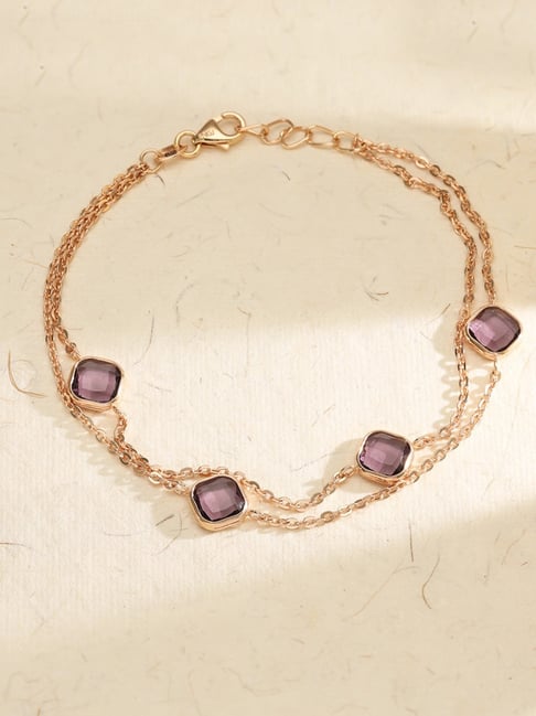 litestyle by png P.N.Gadgil Jewellers 18k (750) Yellow Gold Nocturne Shine Flexible Bracelet-picture-11
