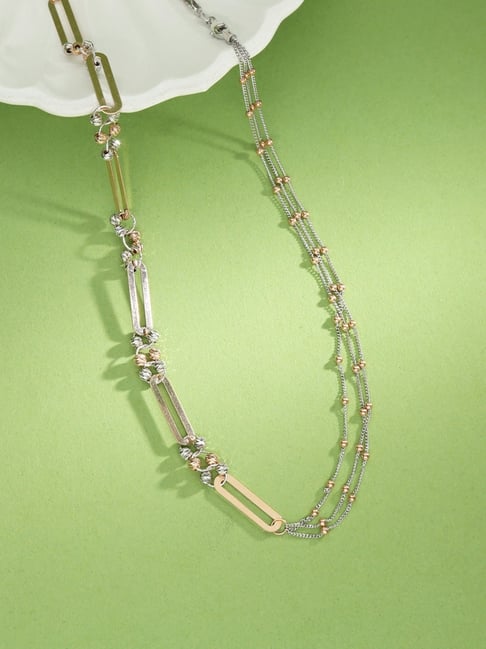 P.N.Gadgil Jewellers 18k (750) Yellow Gold Modern Connect Fancy Chain for Women