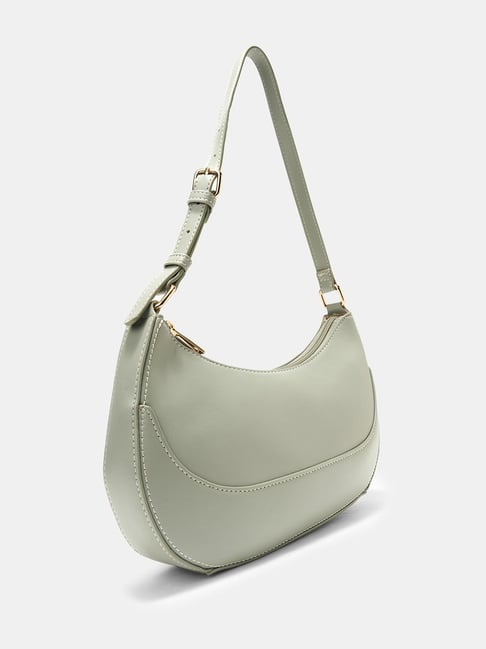 Forever Glam by Pantaloons Green Hobo Handbag-picture-31
