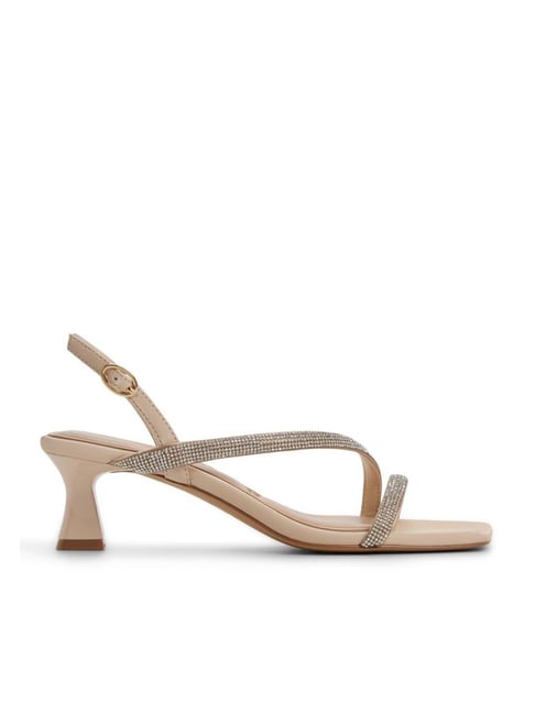 Aldo Women's RYLANN Beige Back Strap Sandals-picture-41