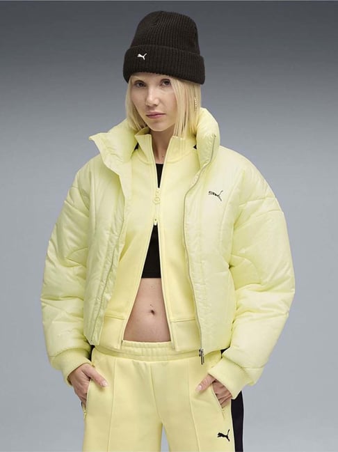 Puma Yellow Relaxed Fit Jacket-picture-36