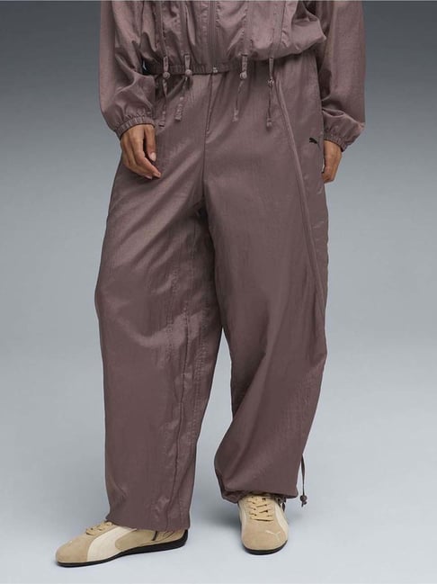 Puma Purple Relaxed Fit Trackpants-picture-20