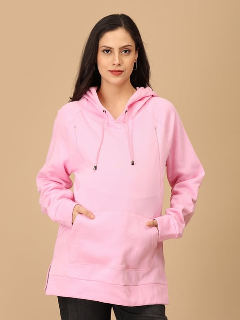 The Mom Store Pink Maternity Fit Sweatshirt-picture-13