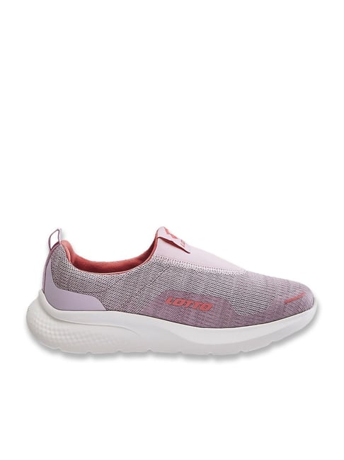 Lotto Women's Flowalk Slip-on Lilac & White Slip-On Shoe
