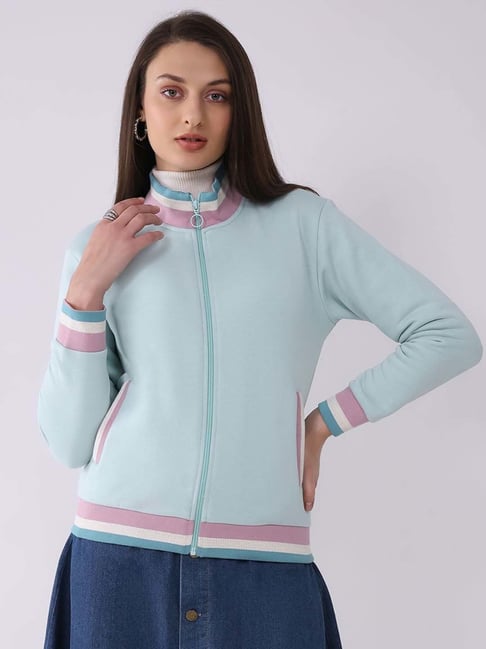 Monte Carlo Blue Regular Fit Sweatshirt
