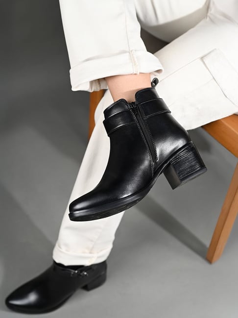 Louis Stitch Women's Black Casual Boots