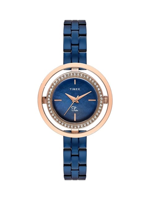TIMEX Fria Blue Round Dial Analog Womens Watch - TWEL24302-picture-16
