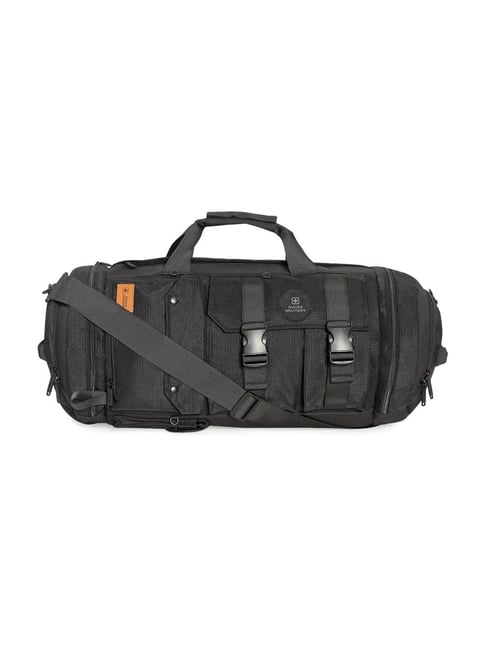 Swiss Military Black NELSON Large Duffle Bag-picture-32