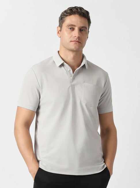 Van Heusen Grey Regular Fit T-Shirt-picture-18