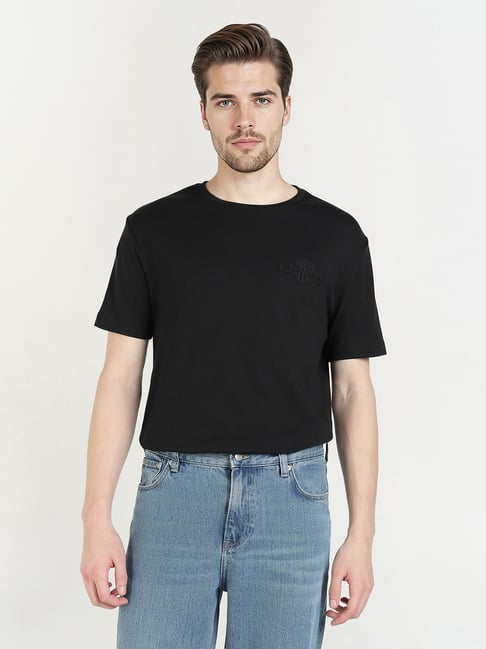 GANT Black Regular Fit T-Shirt-picture-48