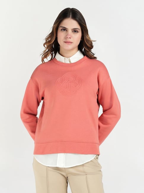 GANT Peach Relaxed Fit Sweatshirt