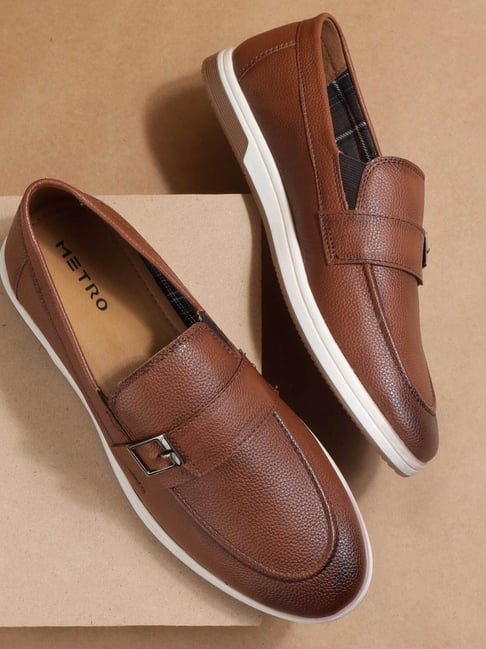 Metro Men's Tan Loafers