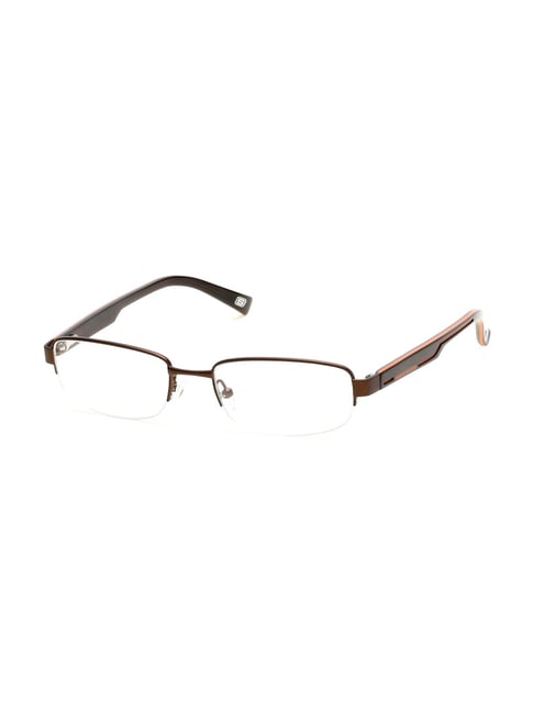 Skechers Transparent Rectangular Half Rim Frames