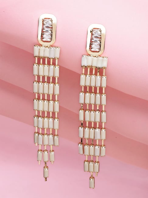 Karatcart Gold-Tone Plated Earrings for Women-picture-26