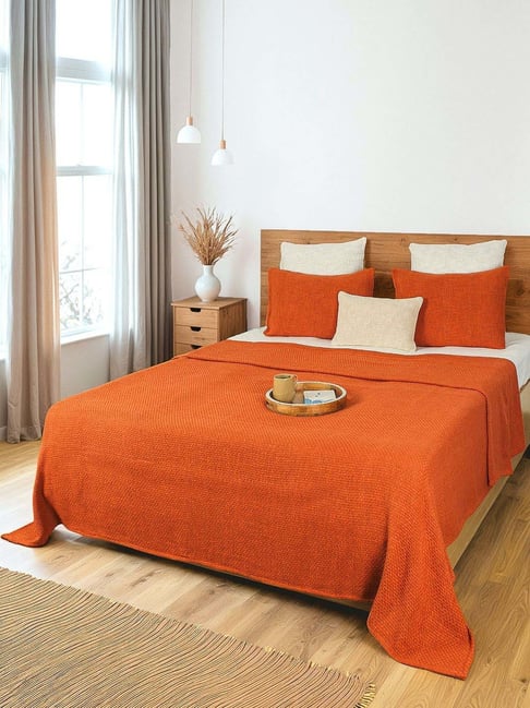 House This Rust Bed Cover