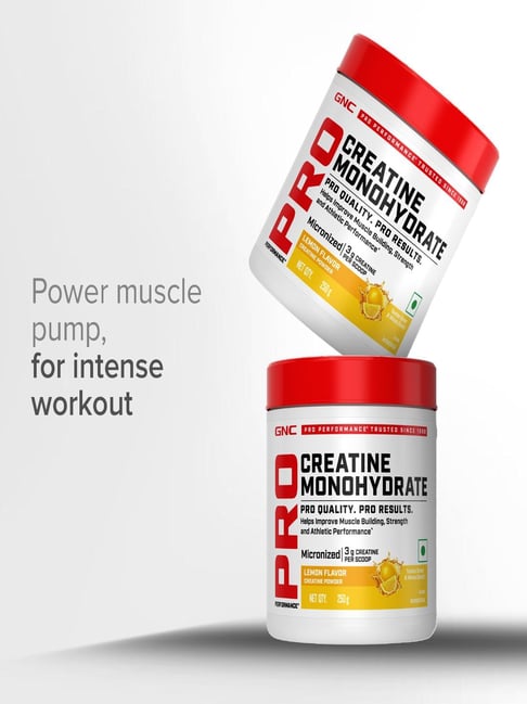 GNC Creatine Monohydrate Lemon 250g