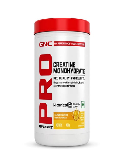 GNC Creatine Monohydrate Lemon 400g