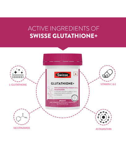 swisse glutathione supplement review Glutathione+ Swisse Beauty Asta-Gluta Bright 60s