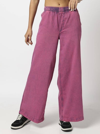 GAP Pink Relaxed Fit Jeans
