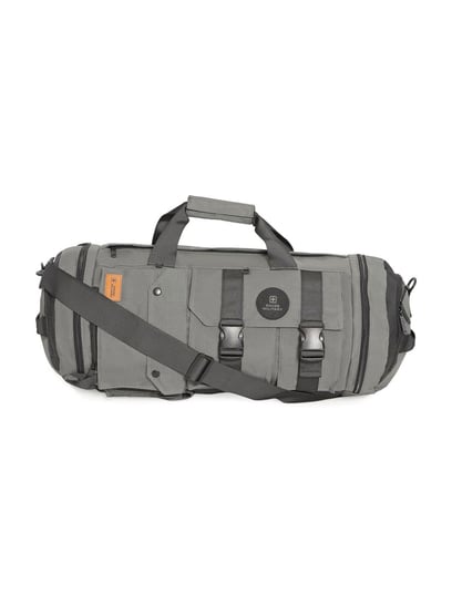 Swiss Military Grey NELSON Large Duffle Bag