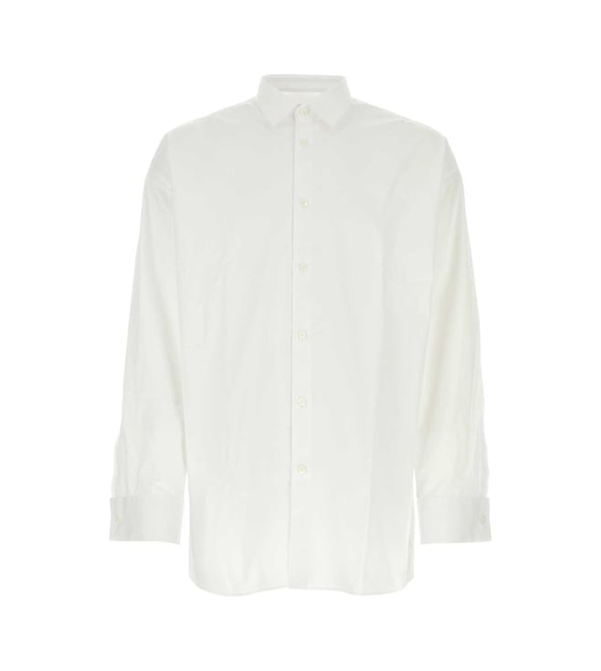 Prada White Poplin Shirt
