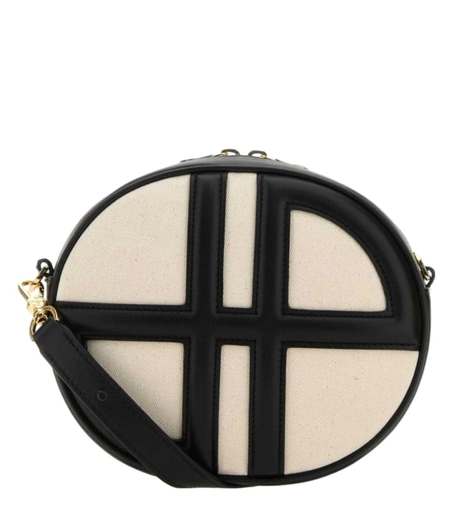 Patou Black Two Tone Le Jp Shoulder Bag