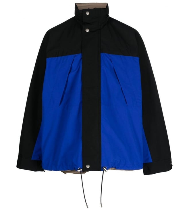sacai ジャケット 15-00-825M Sacai Blue Reversible Blouson