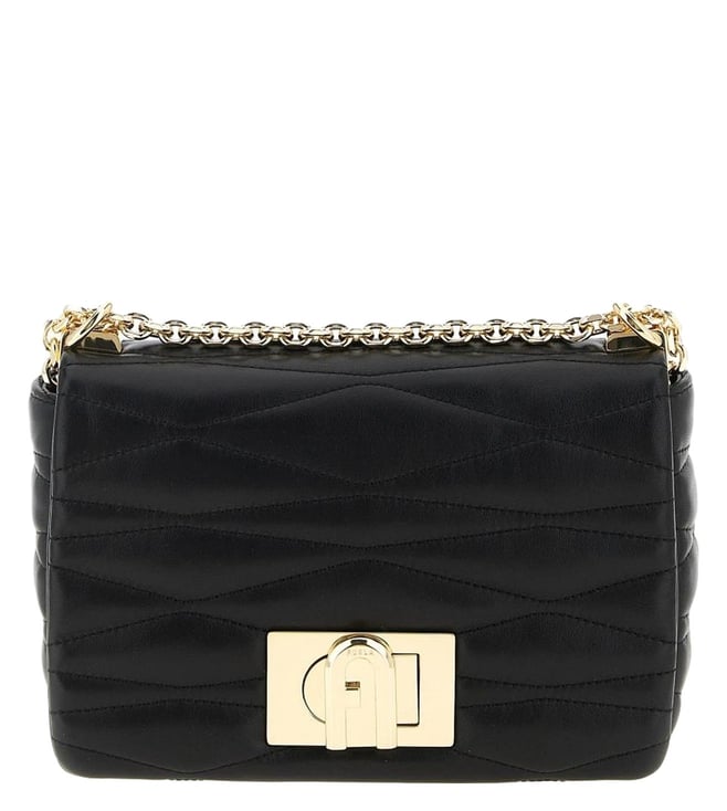 Furla Black 1927 Small Shoulder Bag